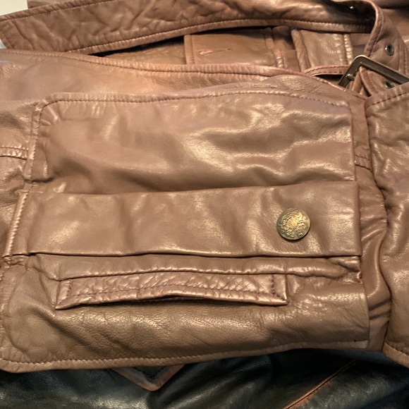 Zara soft leather coat - Picture 5 of 5